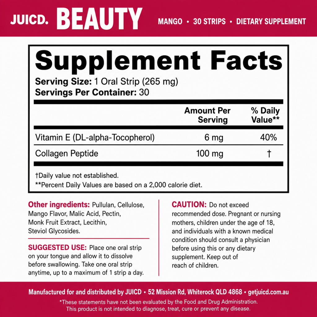 JUICD Beauty Strip — Skin From The Inside Out