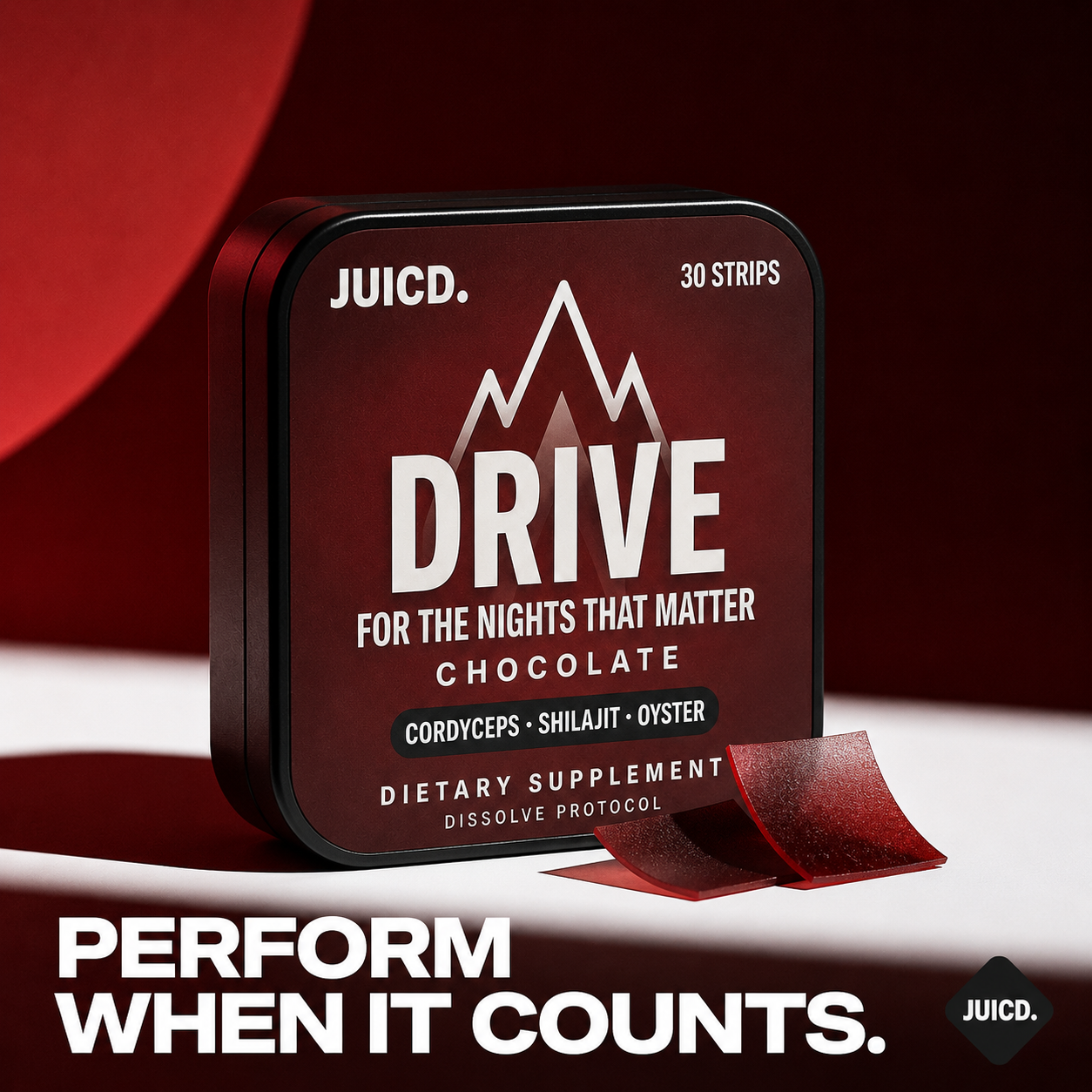 JUICD Drive Strip — For The Nights That Matter