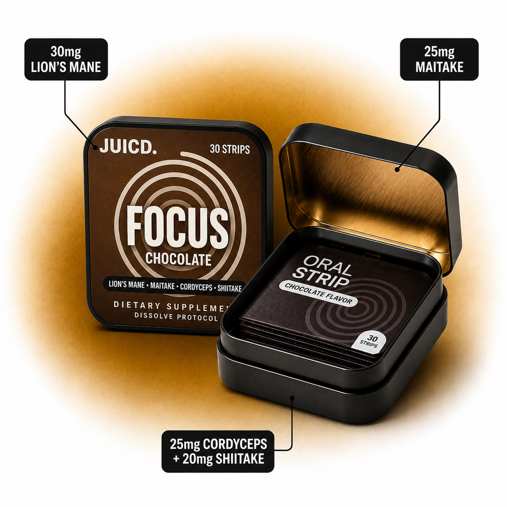 JUICD Focus Strip — Cognitive Performance, Naturally