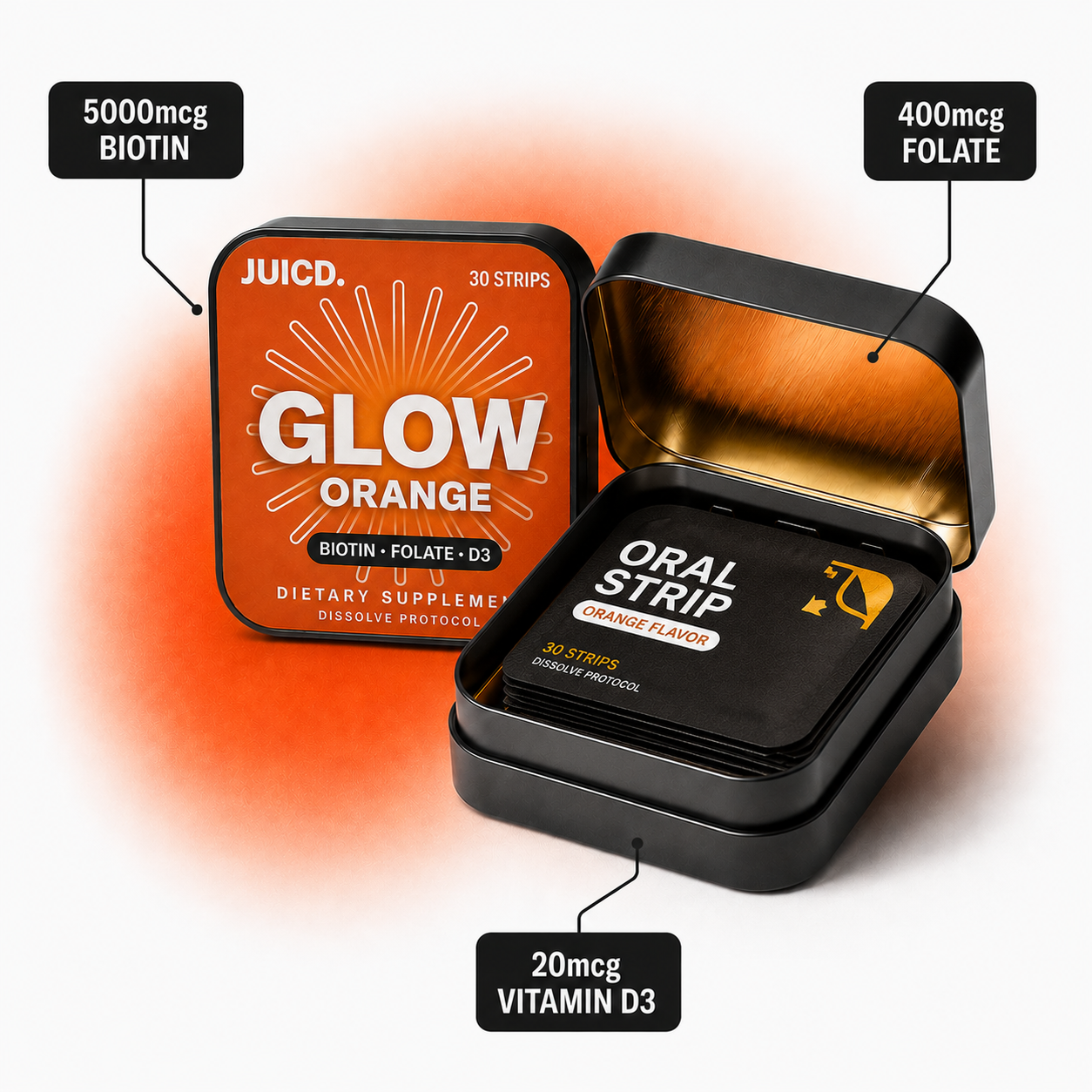 JUICD Glow Strip — Radiance From Within