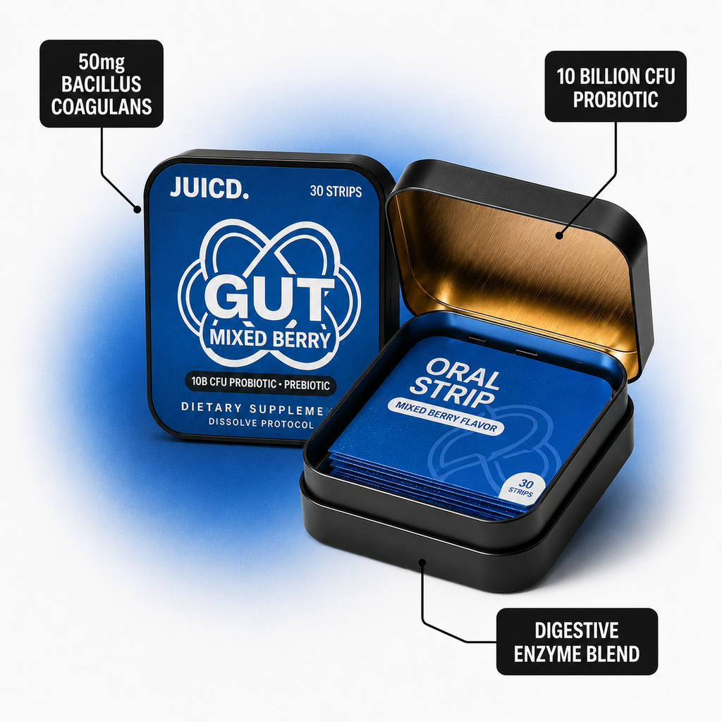 JUICD Gut Strip — Daily Microbiome Support