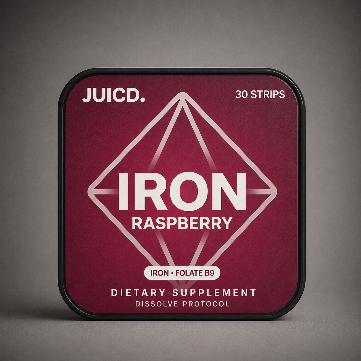 JUICD Iron Strip — Energy For Iron-Deficient Days