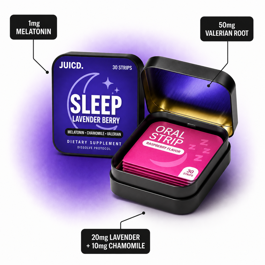 JUICD Sleep Strip — Drift Off Without The Grog